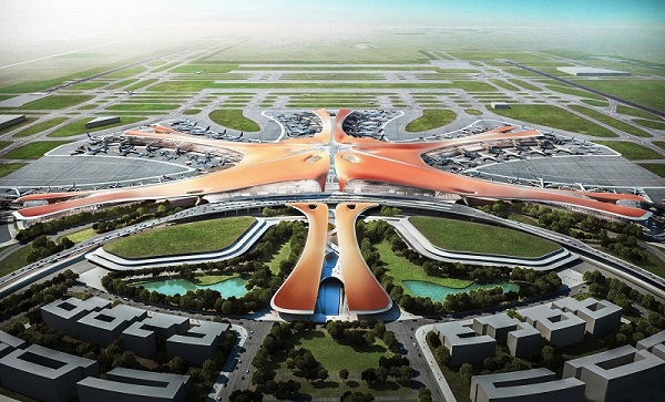 北京大兴机场旅客航站楼及综合换乘中心（指廊）工程案例