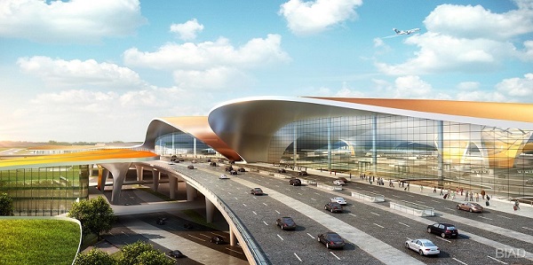 北京大兴机场旅客航站楼及综合换乘中心（指廊）工程案例